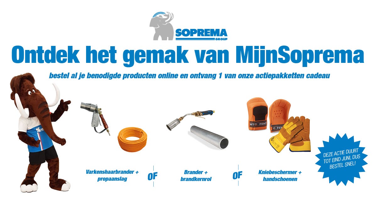 MijnSoprema weggeefactie